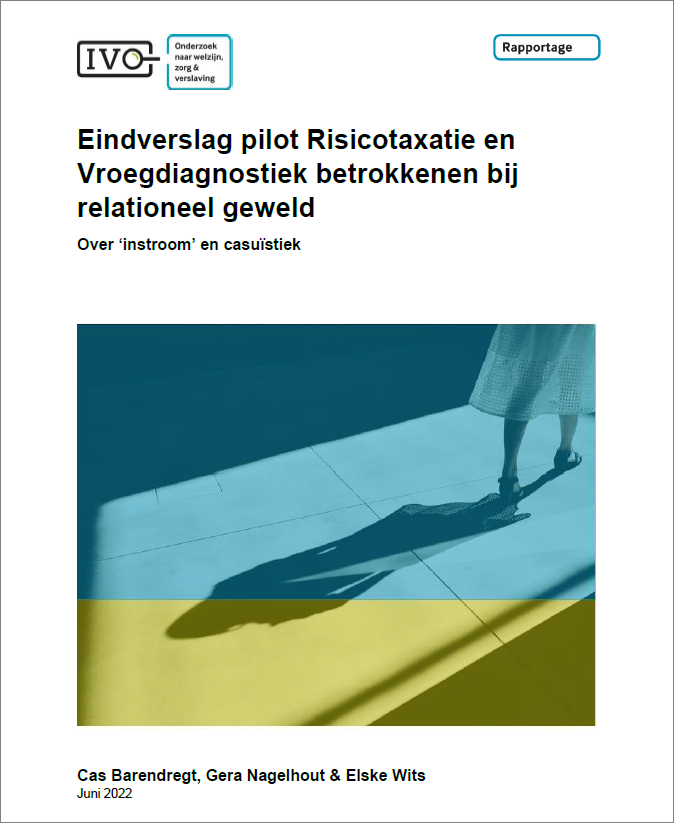 Eindverslag Pilot Risicotaxatie En Vroegdiagnostiek Betrokkenen Bij ...